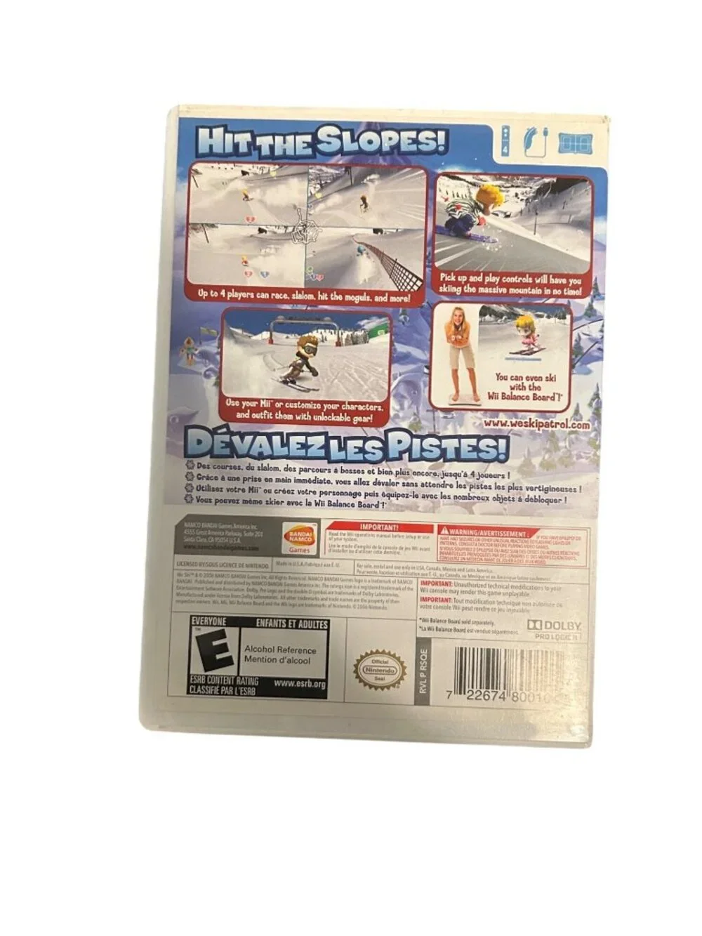 We Ski Nintendo Wii Game With Balance Board Compatibility video gaming sports